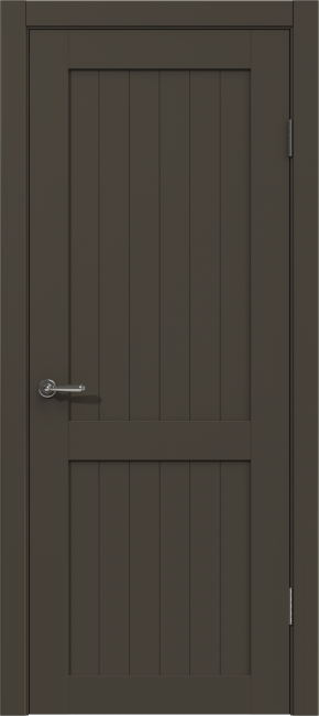Межкомнатная дверь из массива сосны Граф "Loft" 5.0 ДГ RAL 7022