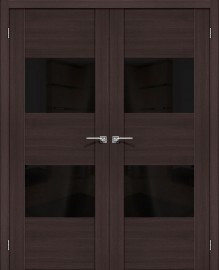 Дверь VG2 двойная ДО Wenge Veralinga Black Star