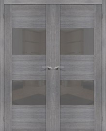 Дверь VG2 двойная ДО Grey Veralinga