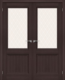 Дверь Порта-63 двойная ДО Wenge Veralinga Дверь Порта-63 двойная ДО Wenge Veralinga
