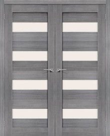 Дверь Порта-23 двойная ДО Grey Veralinga