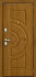 Входная дверь GROFF P3-302 П-4 ДГ Золотой Дуб 